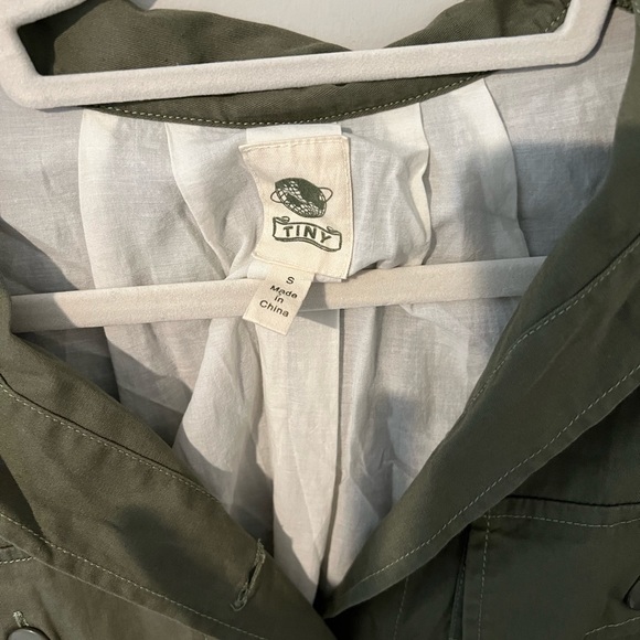 Anthropologie Tiny Charlie Eyelet Utility Jacket NWOT - Picture 4 of 4